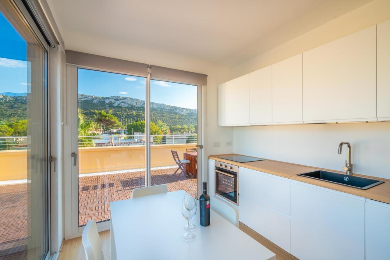 Apartamento Terrazza Sella Del Diavolo - Vista Mare - Wifi Ac Cagliari Exterior foto