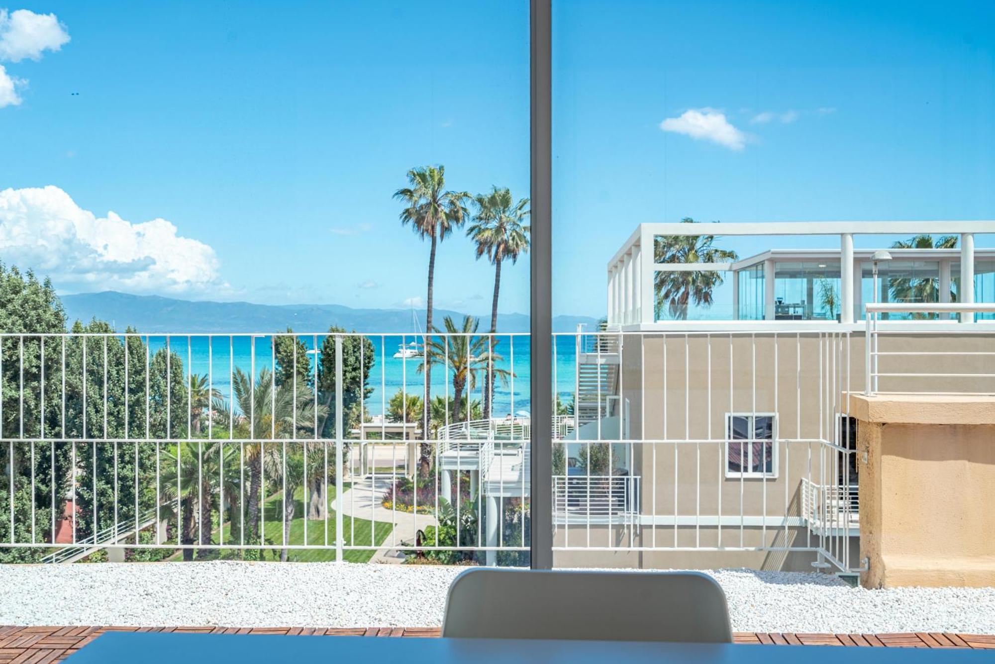 Apartamento Terrazza Sella Del Diavolo - Vista Mare - Wifi Ac Cagliari Exterior foto