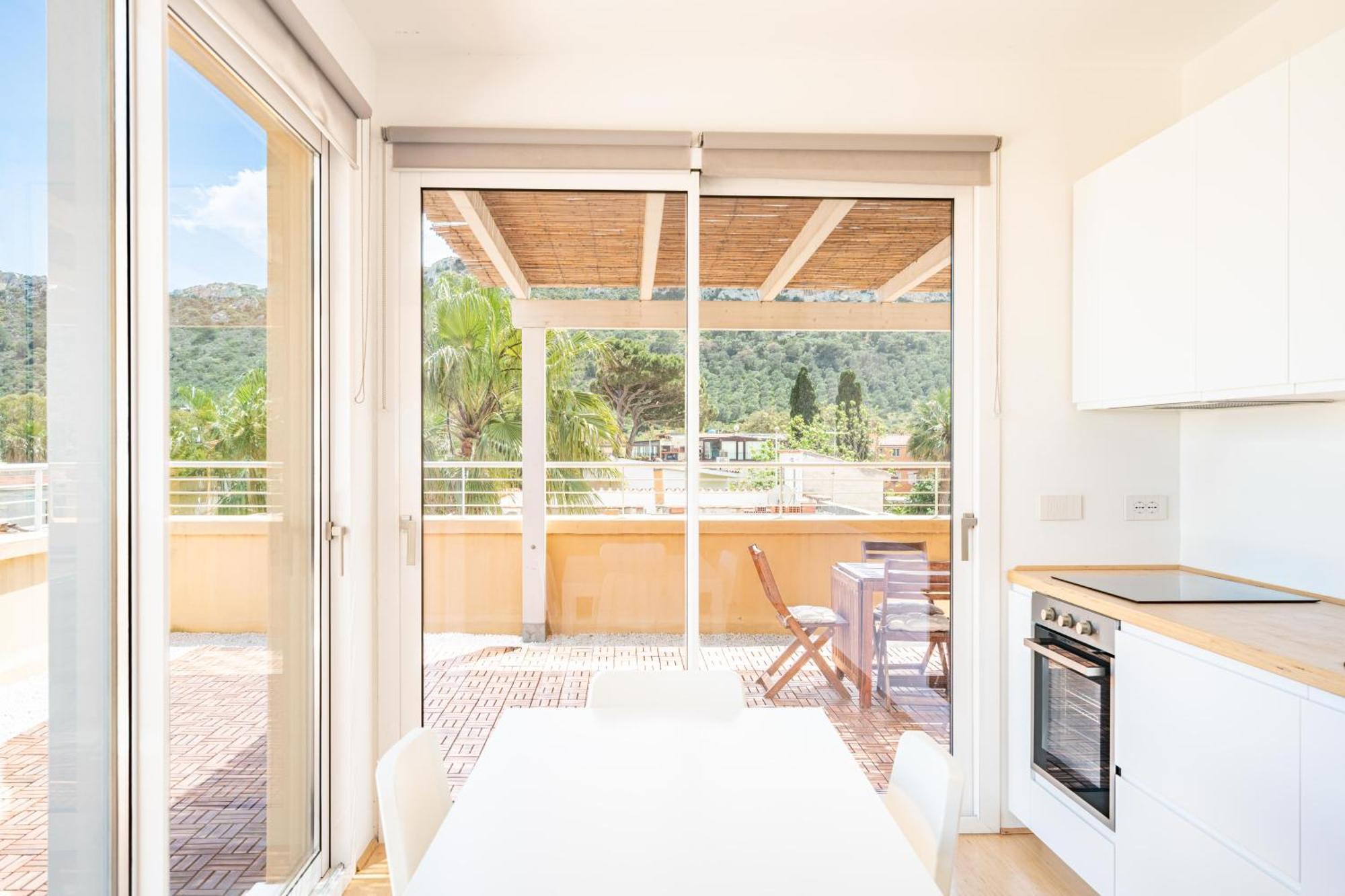 Apartamento Terrazza Sella Del Diavolo - Vista Mare - Wifi Ac Cagliari Exterior foto